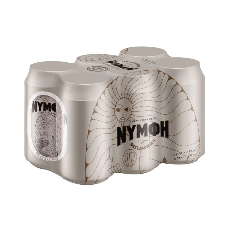 Μπύρα Lager Κουτί 6x330ml