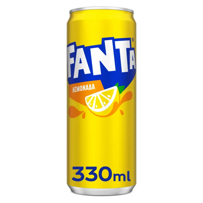 FANTA Λεμονάδα με Ανθρακικό Κουτί 330ml
