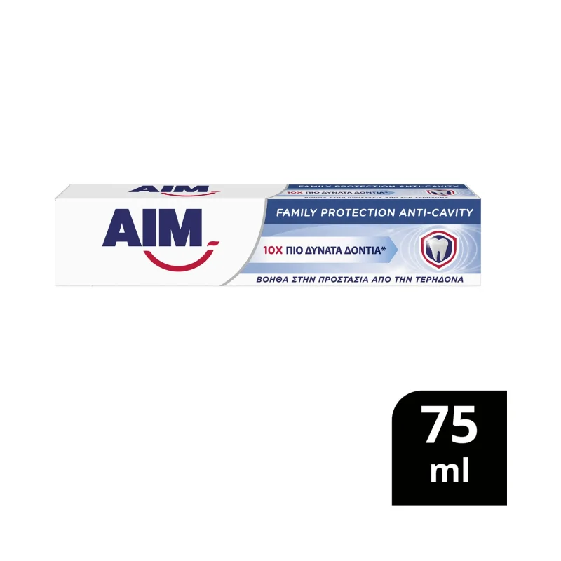AIM Family Protection Anti-Cavity Οδοντόκρεμα 75ml