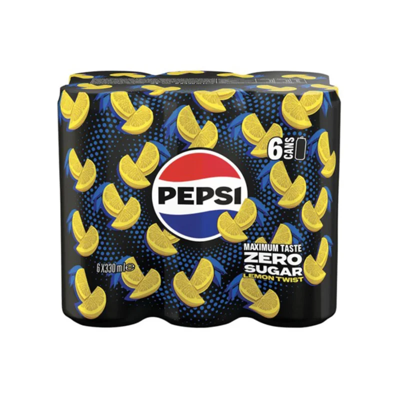PEPSI Twist Zero Λεμόνι 6x330ml