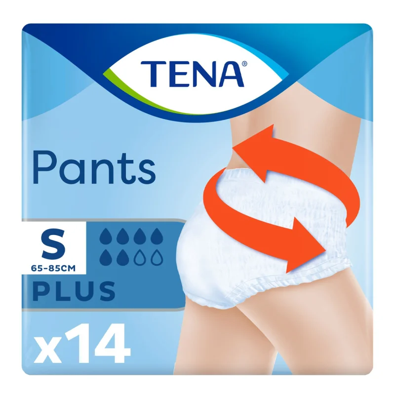 TENA Pants Plus Εσώρουχα Ακράτειας Small 14τεμ
