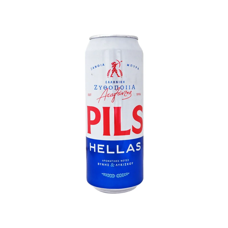 PILS HELLAS Μπίρα Pilsner Κουτί 500ml