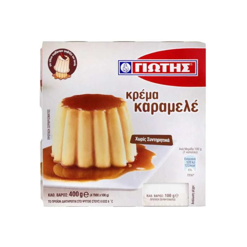 Κρέμα Καραμελέ 4x100gr