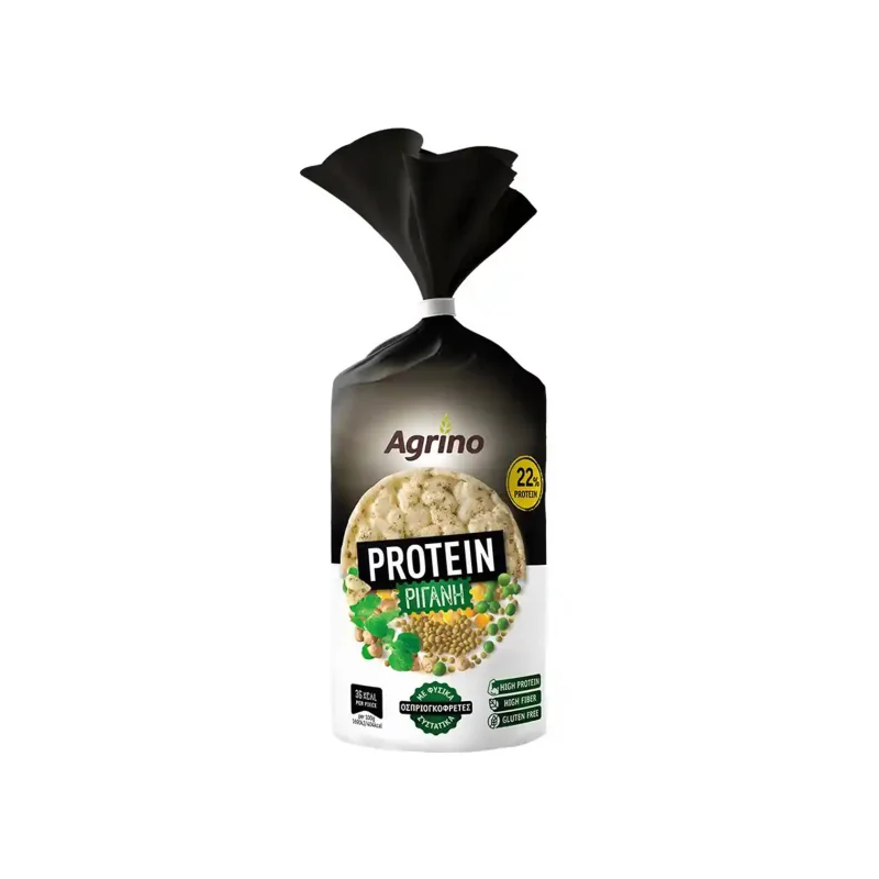 AGRINO Οσπριογκοφρέτες High Protein Ρίγανη 105g