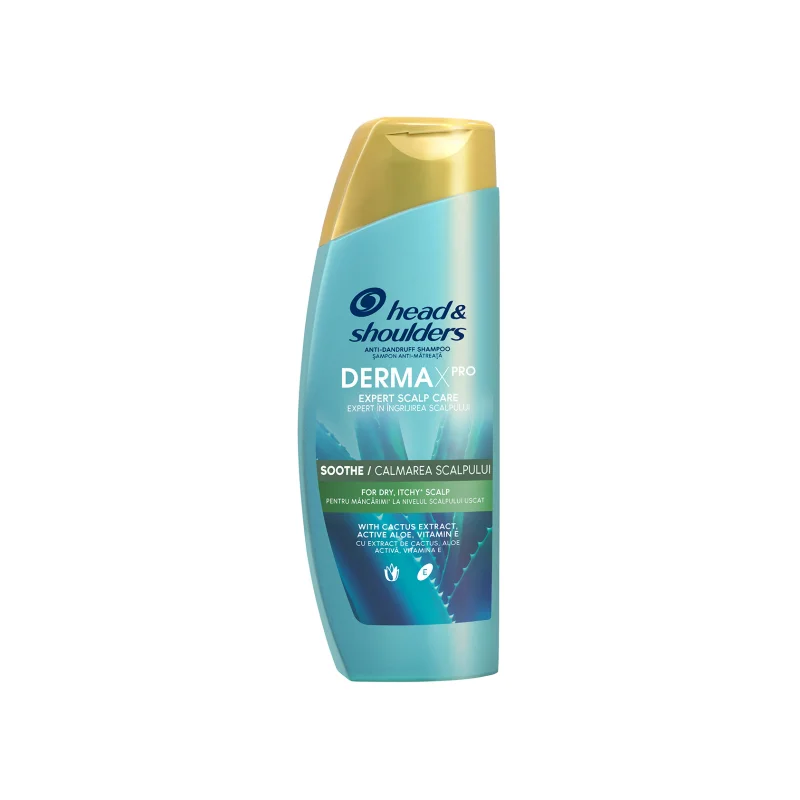 HEAD & SHOULDERS Derma X Pro Soothe Σαμπουάν Αλόη & Κάκτος 300ml