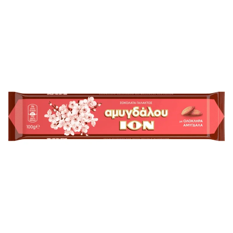 ιον σοκολάτα αμυγδάλου 100 g