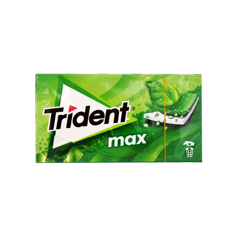 trident τσιχλες max δυοσμος 27 g