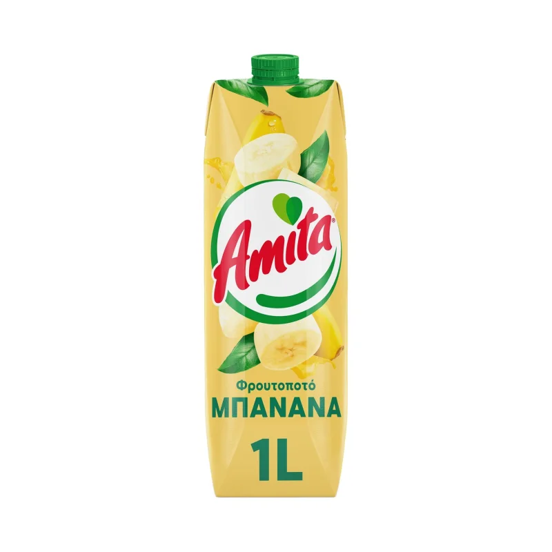 amita φρουτοποτό μπανάνα 1 L