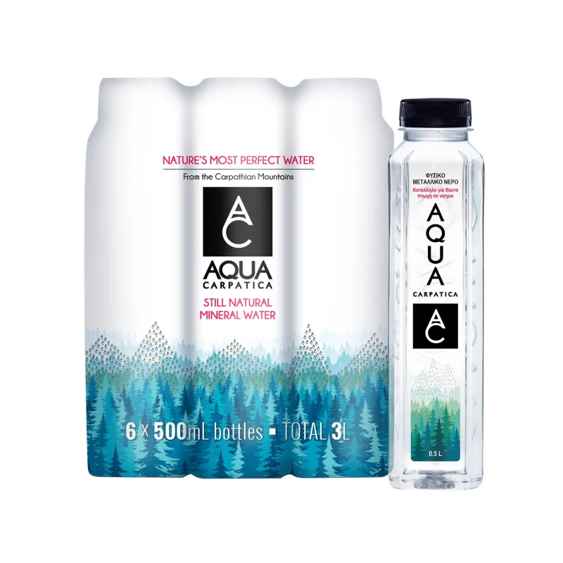 AQUA CARPATICA Νερό Φυσικό Μεταλλικό 6 × 500 ml