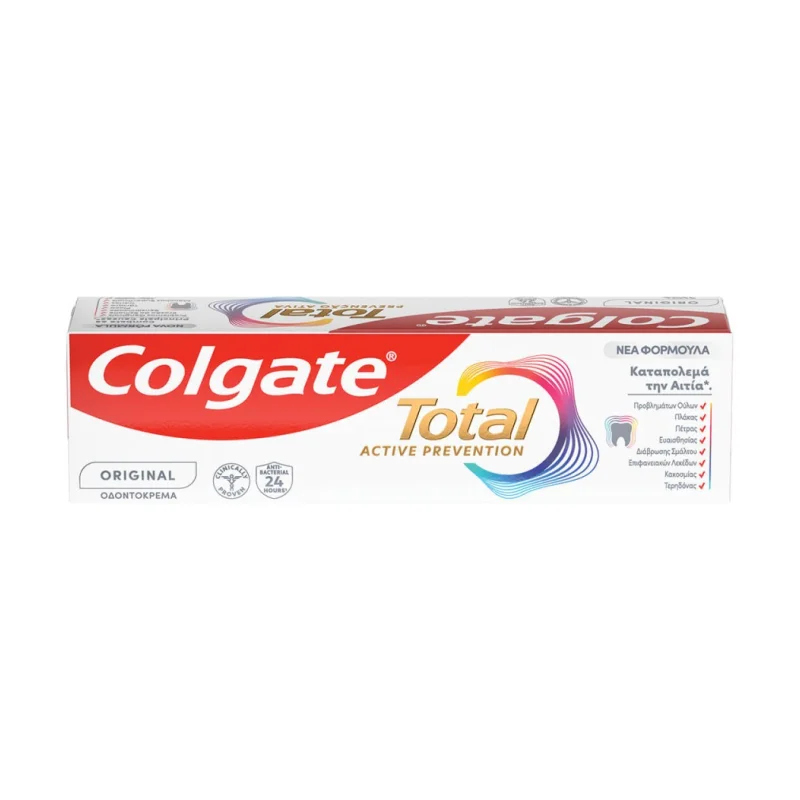 COLGATE Total Active Prevention Οδοντόκρεμα Original Protection 75 ml