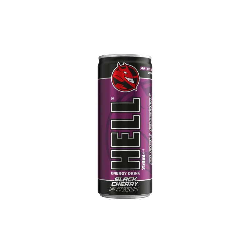 HELL Energy Drink       Black Cherry 250 ml