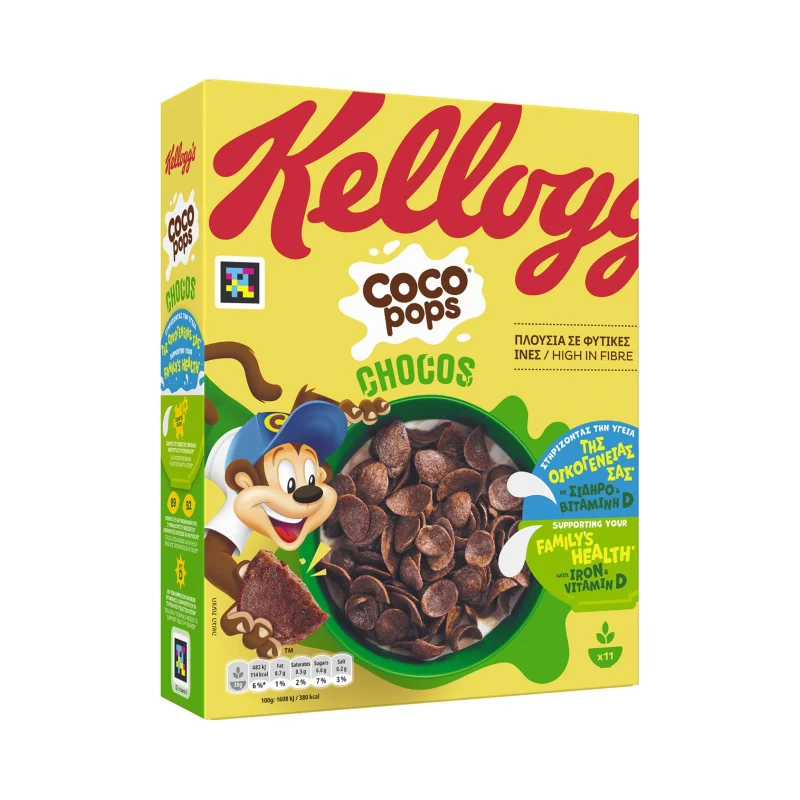KELLOGG S Coco Pops Δημητριακά Chocos 330 g