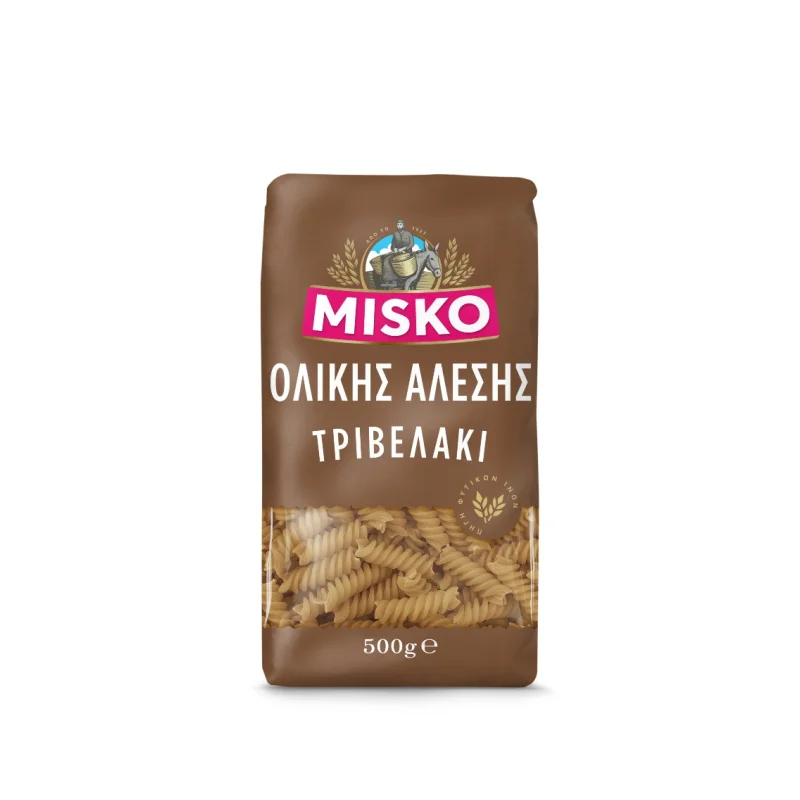 MISKO Μακαρόνι Τριβελάκι Ολικής Άλεσης 500 g