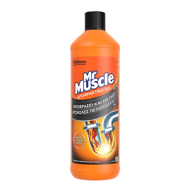 mr. muscle gel αποφρακτικό . 1 L