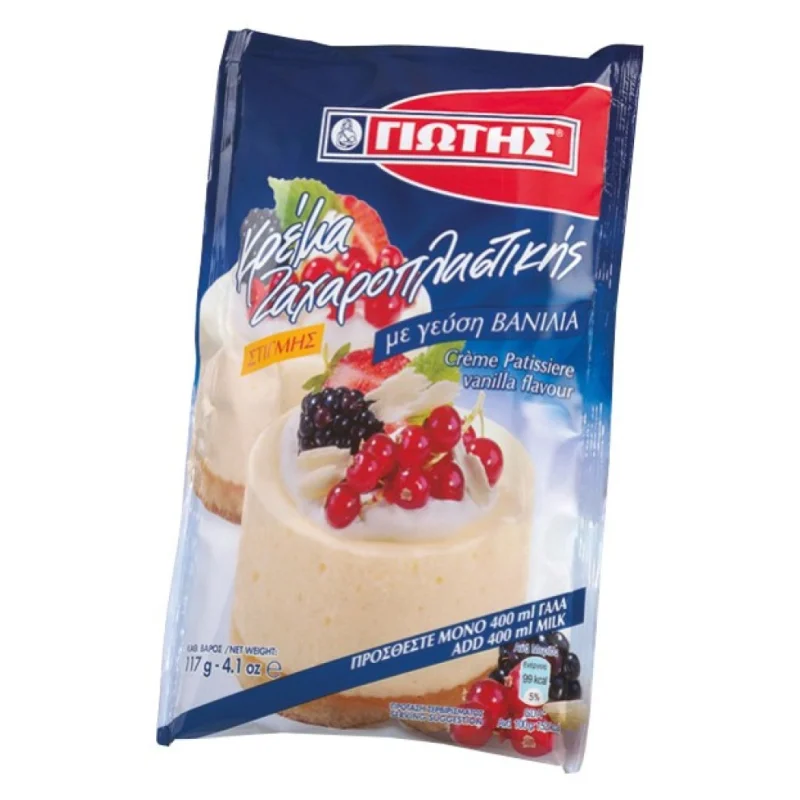 ΓΙΩΤΗΣ Κρέμα Ζαχαροπλαστικής Βανίλια 117 g
