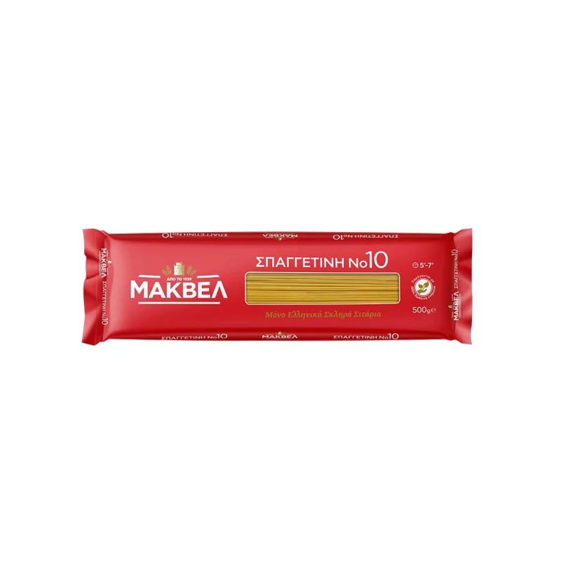 ΜΑΚΒΕΛ Σπαγγετίνη Νο10 500 g