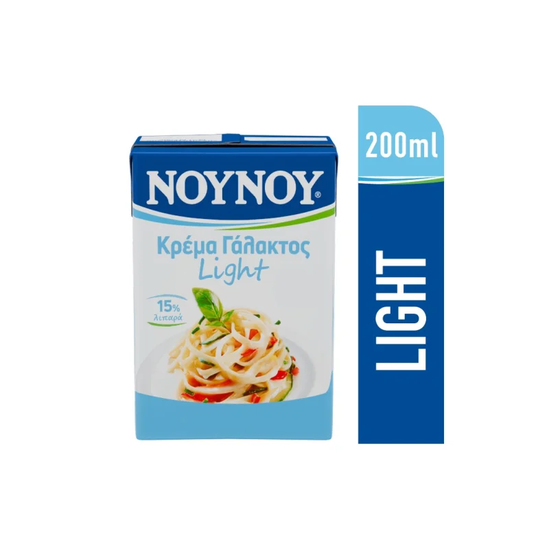 ΝΟΥΝΟΥ Κρέμα Γάλακτος Light 200 ml