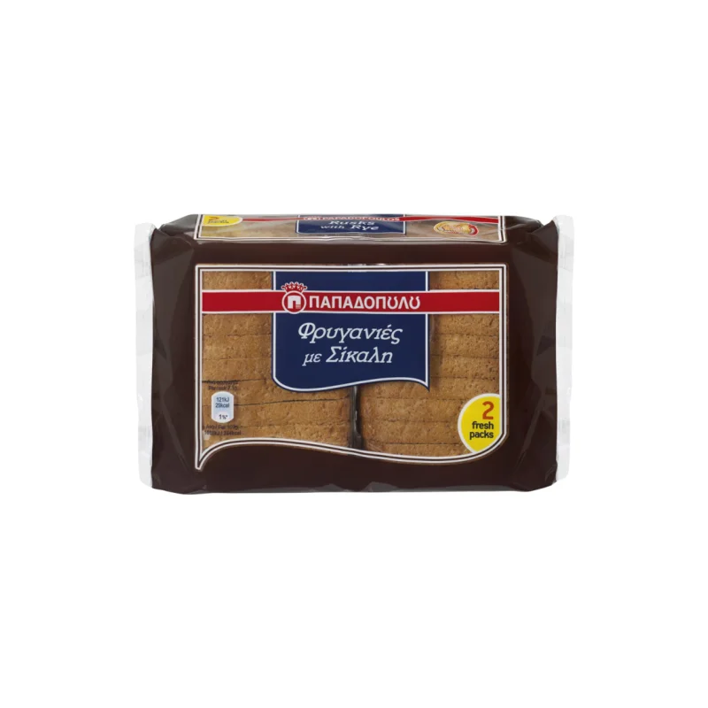 ΠΑΠΑΔΟΠΟΥΛΟΥ Φρυγανιές Σίκαλης 160 g