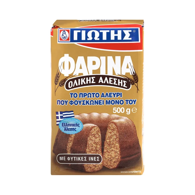 Φαρίνα Ολικής Άλεσης 500gr