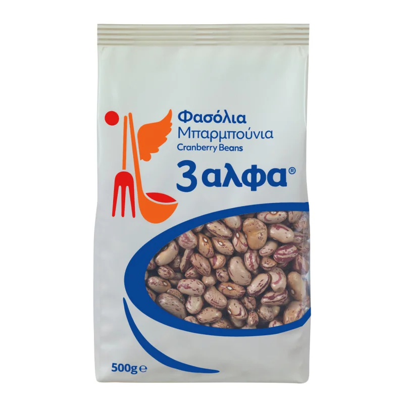 3αλφα Φασόλια Μπαρμπούνια 500 g