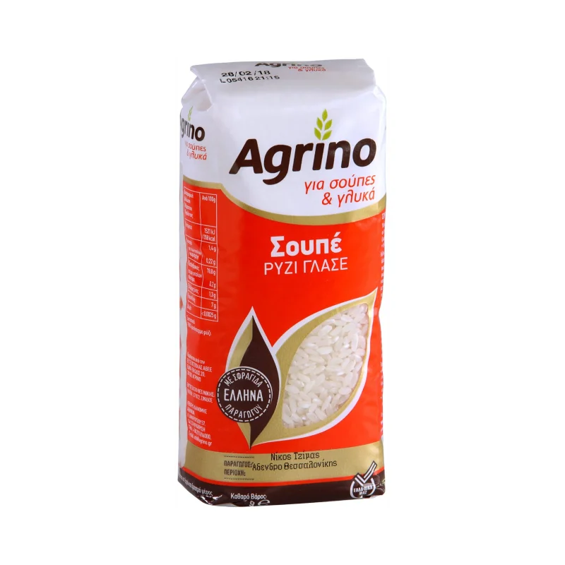 AGRINO Σουπέ Ρύζι Γλασέ 500 g