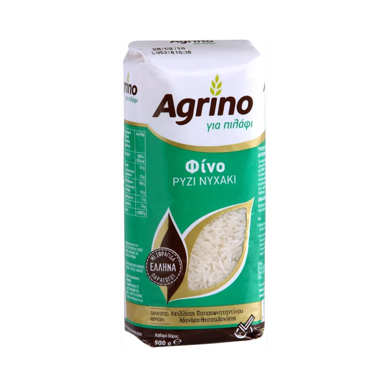 AGRINO Φίνο Ρύζι Νυχάκι 500 g