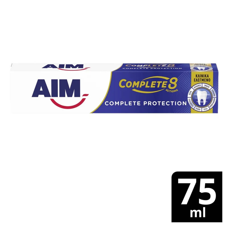 AIM Οδοντόκρεμα Complete 8 Actions Complete Protection 75 ml