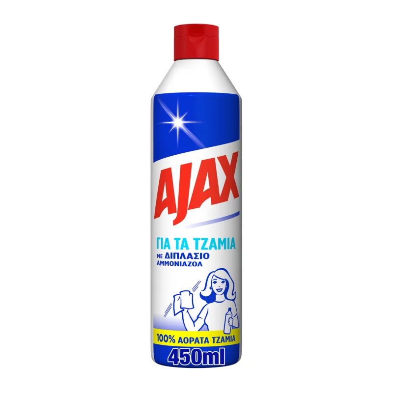 AJAX Καθαριστικό Τζαμιών Classic 450 ml