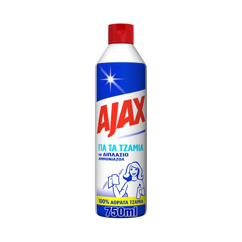 AJAX Καθαριστικό Τζαμιών Classic 750 ml