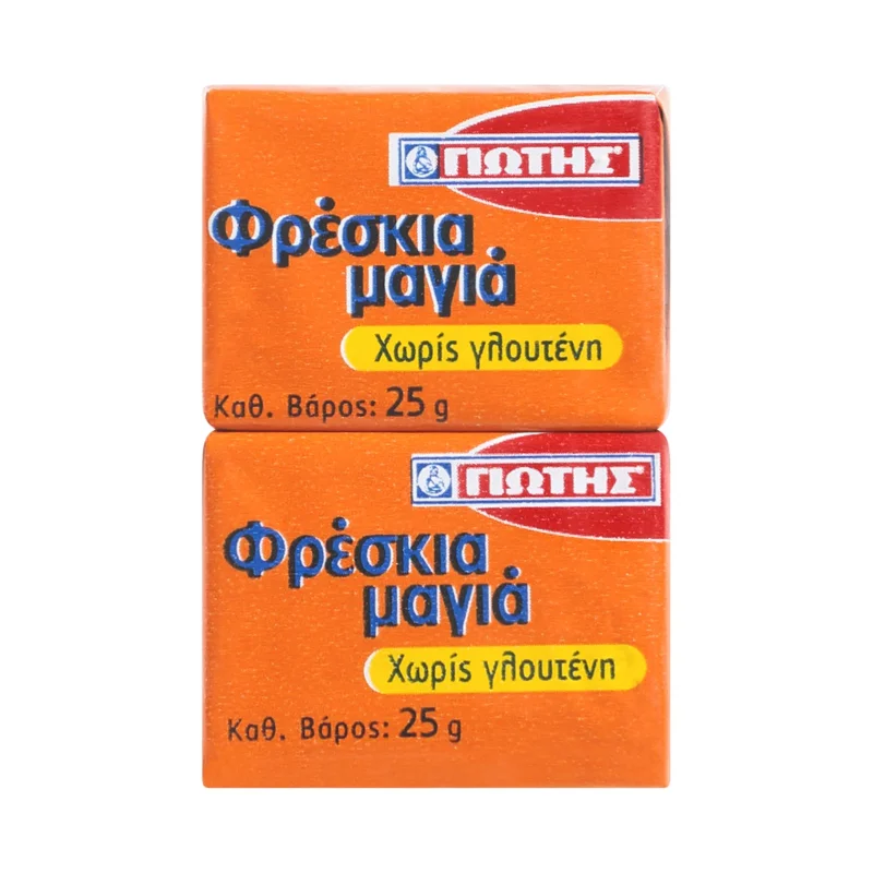 Μαγιά Χωρίς γλουτένη 2x25gr