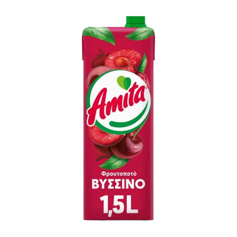 AMITA Φρουτοποτό Βύσσινο 1,5 L