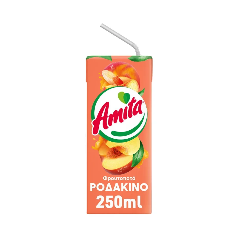AMITA Φρουτοποτό Ροδάκινο 250 ml