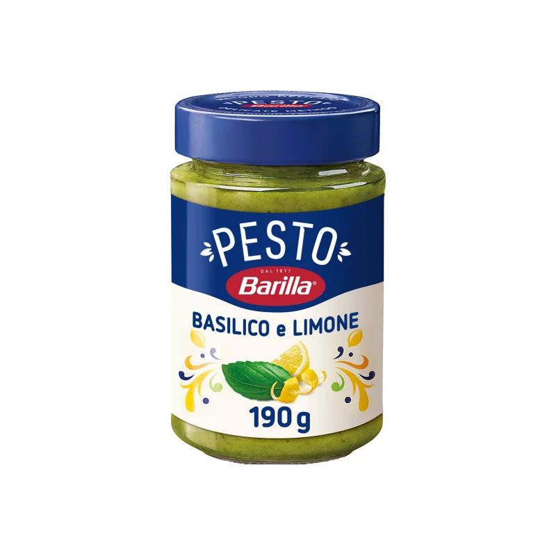 BARILLA Σάλτσα Pesto Basilico Limone 190 g
