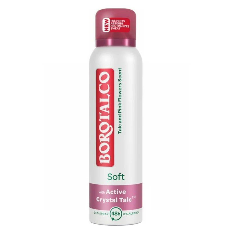 BOROTALCO Αποσμητικό Spray Soft 150 ml