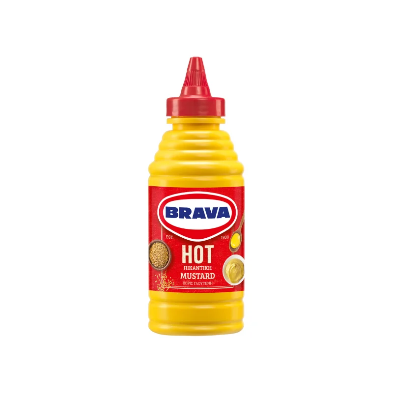 BRAVA Μουστάρδα Πικάντικη 430 g