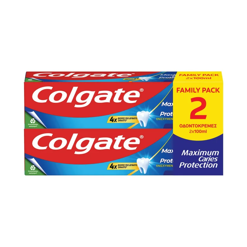 COLGATE Οδοντόκρεμα Protection Caries 2 × 100 ml
