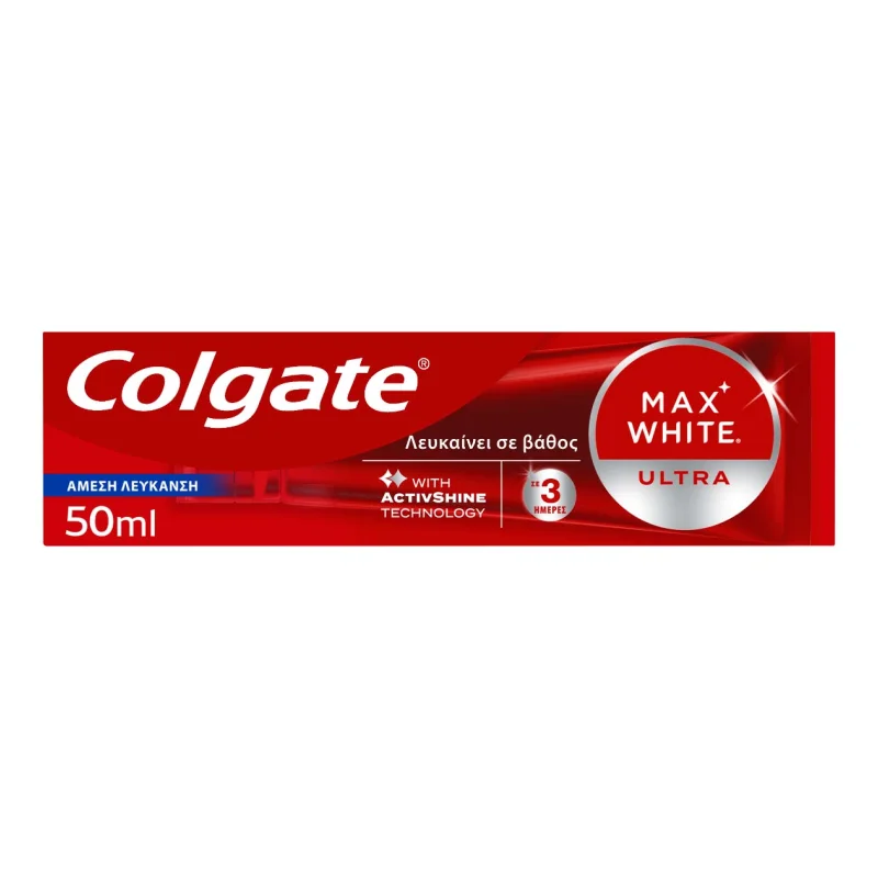 COLGATE Οδοντόκρεμα Max White Ultra Άμεση Λεύκανση 50 ml