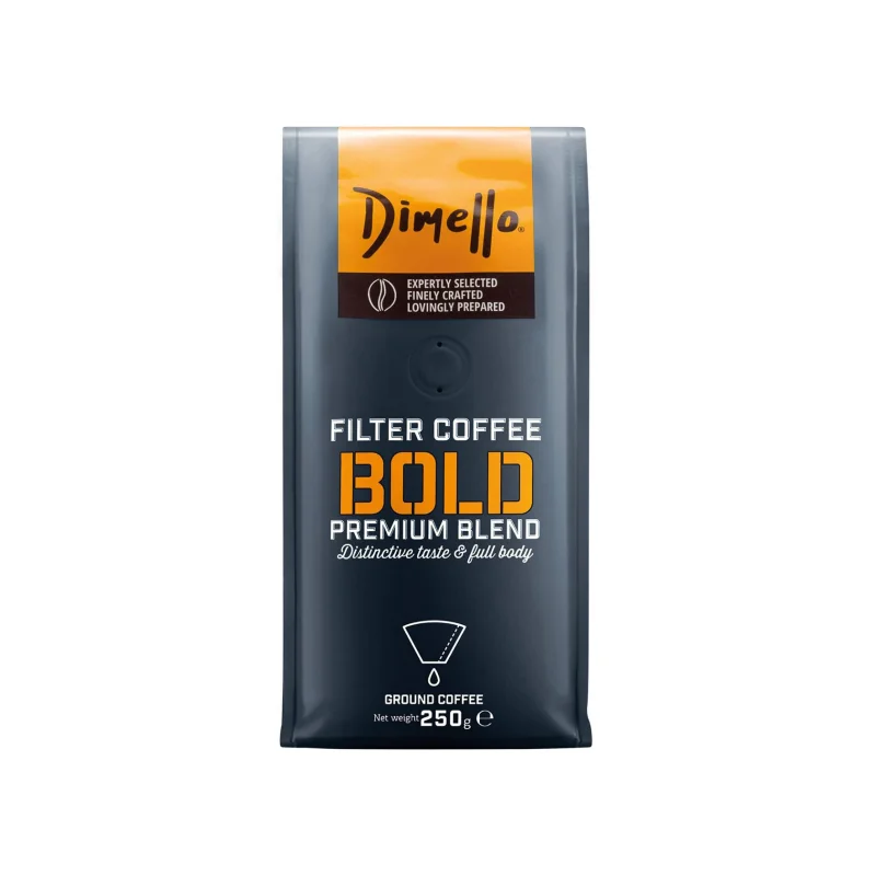 DIMELLO Καφες Φιλτρου Bold Αλεσμενος 250 g