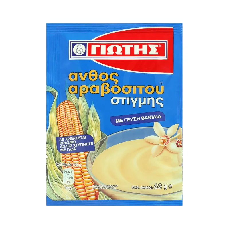 Άνθος Αραβοσίτου Στιγμής Βανίλια 62gr