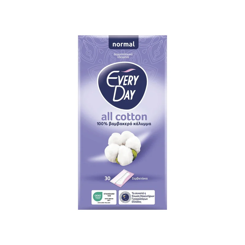 EveryDay All Cotton Σερβιετάκια Normal 30 τεμ.
