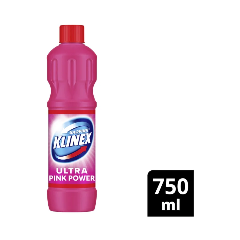 KLINEX Ultra Χλωρίνη Pink Power 750 ml