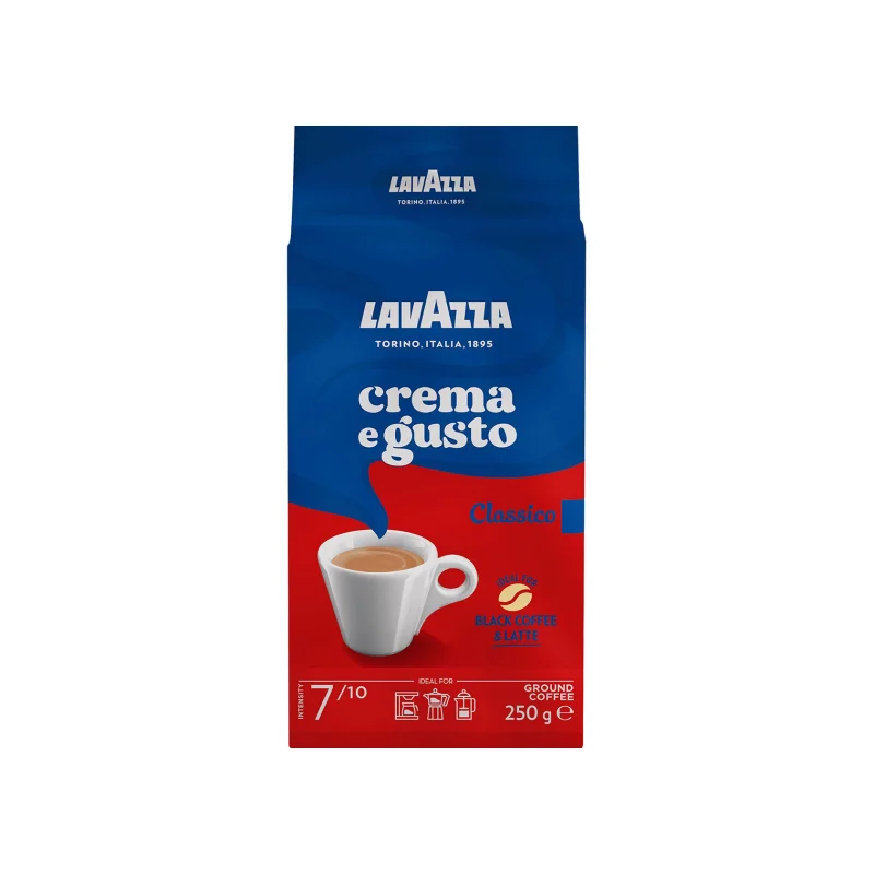 LAVAZZA Crema E Gusto Αλεσμένος Καφές Espresso 250 g